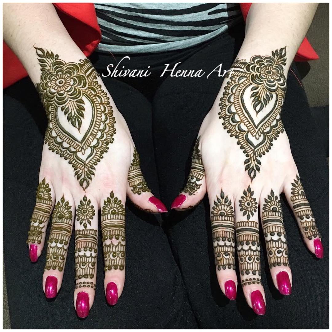 Latest Arabic Mehandi Design/ Super Easy Henna Pattern - YouTube