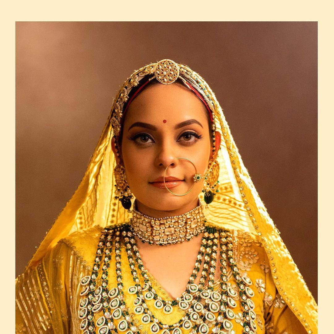 Rajasthani Bridal Look | Bridal looks, Bridal makeup, Makeup artist course