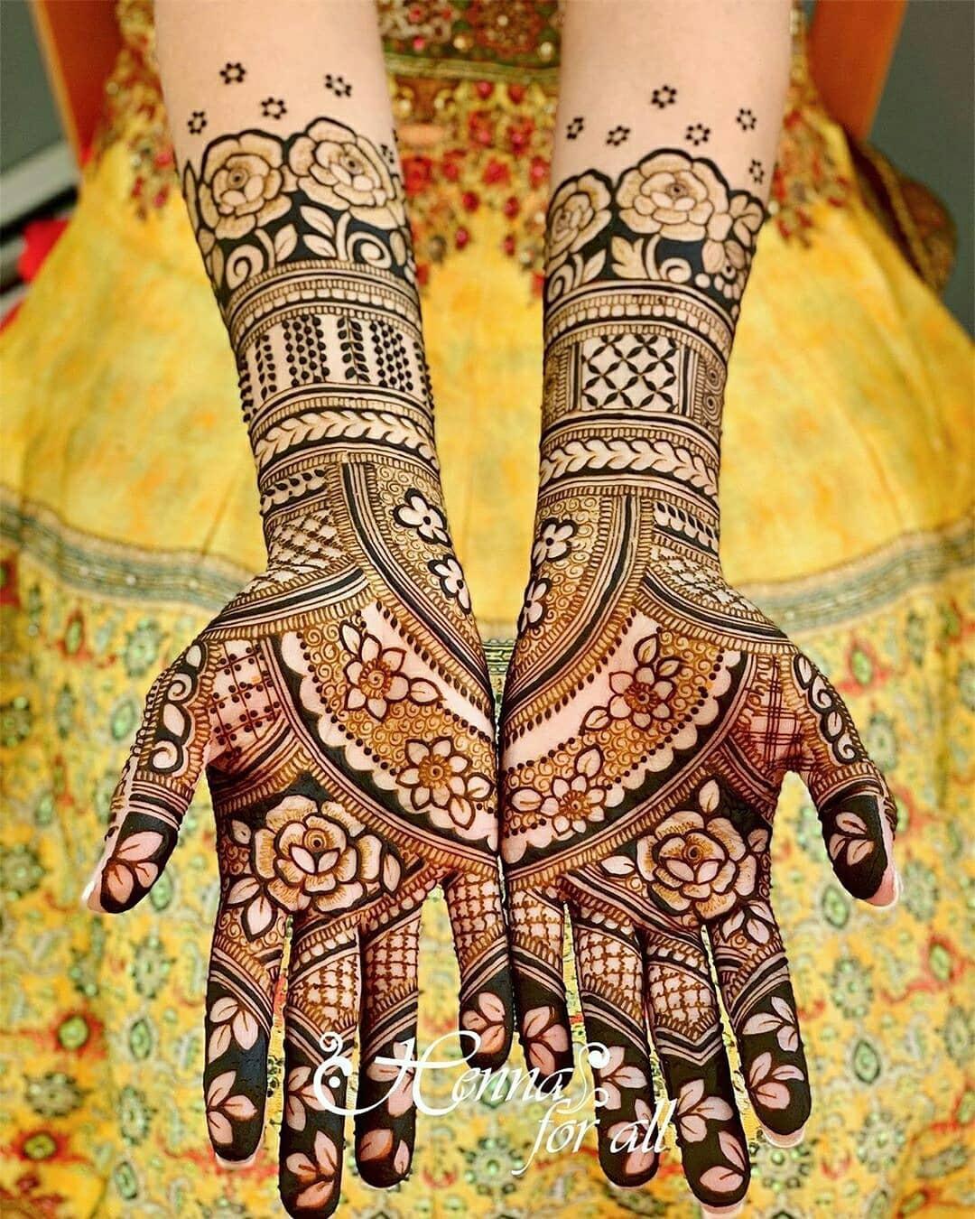 Full hand mehndi designs at best price in Mumbai | ID: 2853146323148