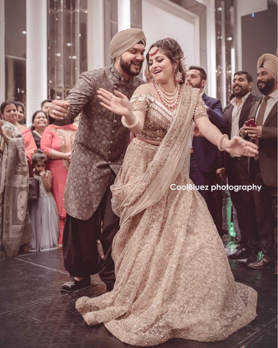 Bridal Sangeet Gowns for Reception from Indian Designer | Samyakk