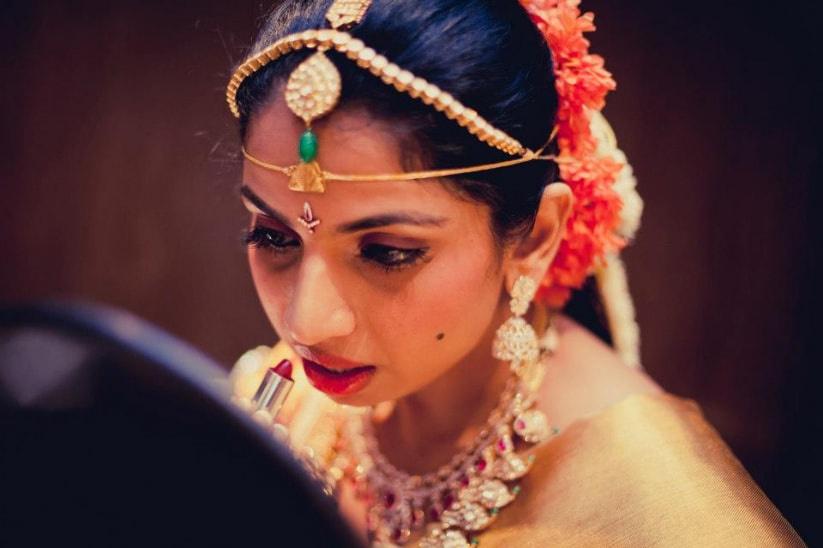 tamil indian wedding makeup