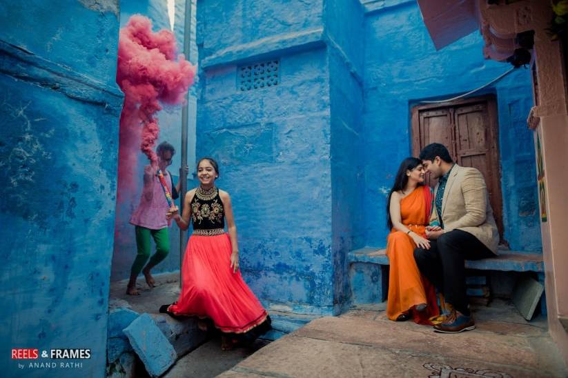 Indian Pre-wedding Photoshoot Ideas - the Story of Pure Romance