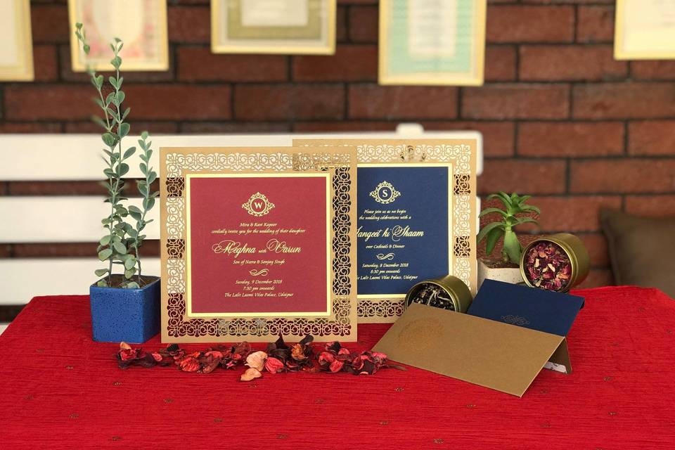 Rohan & Aparna Invitations 