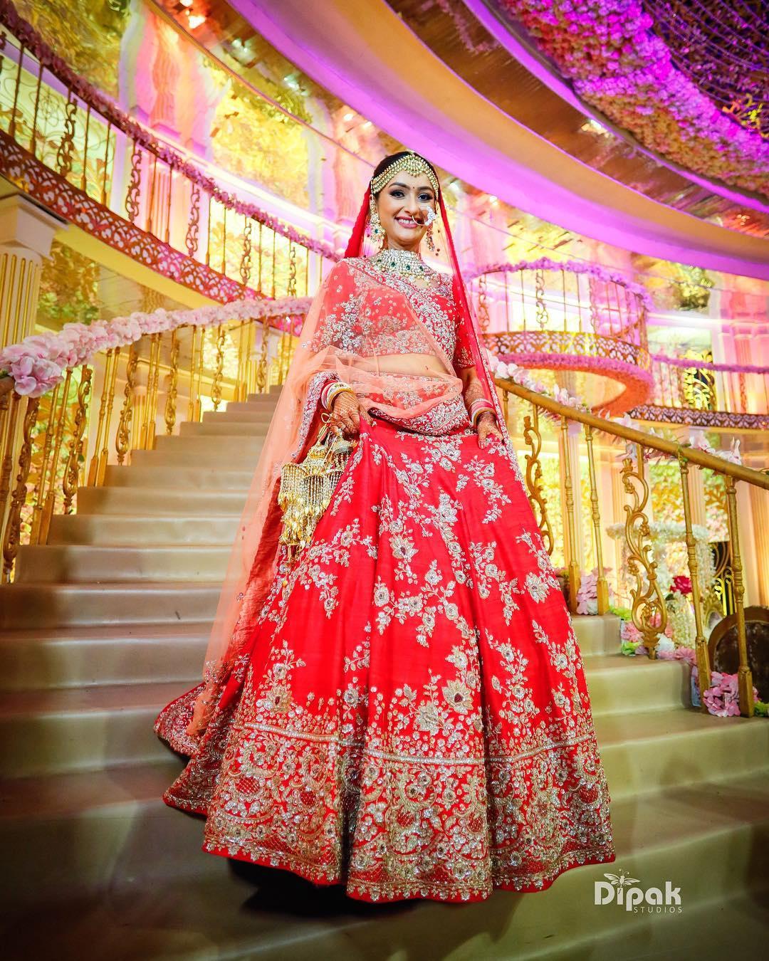 Dulhan lehenga design with 2024 price