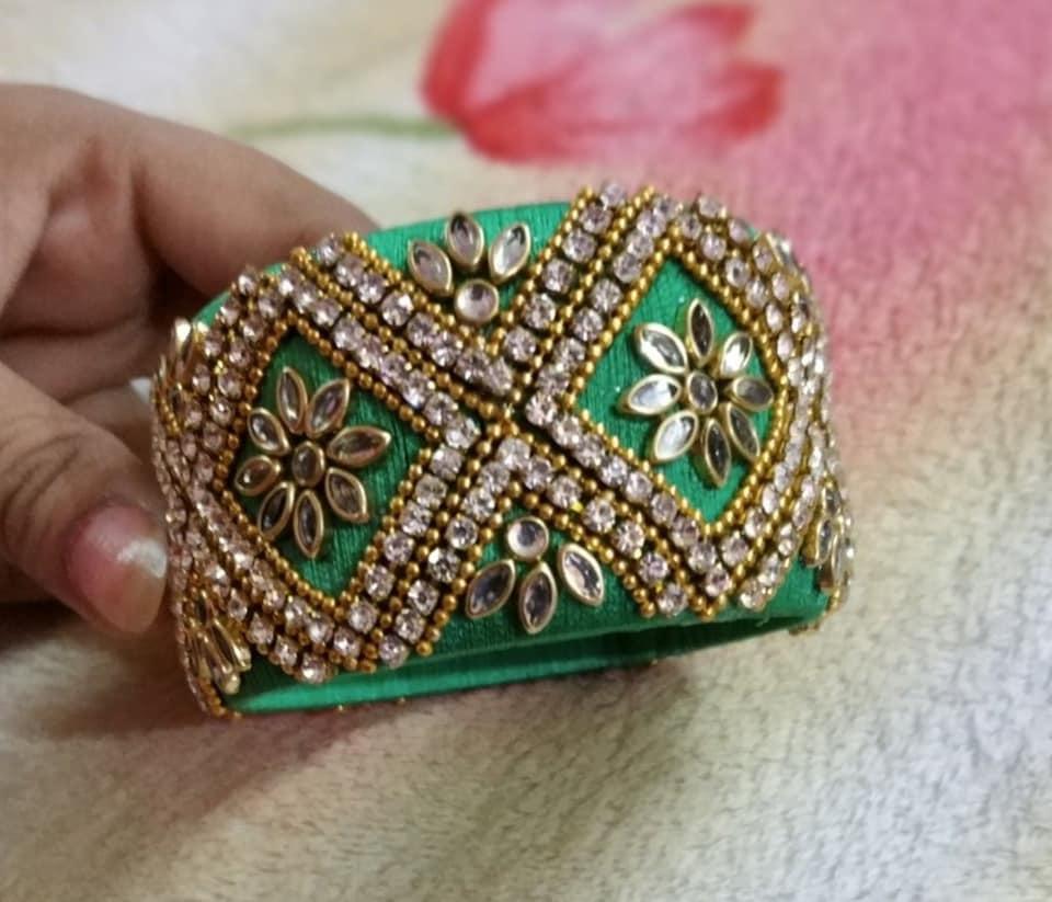 silk thread bangles 