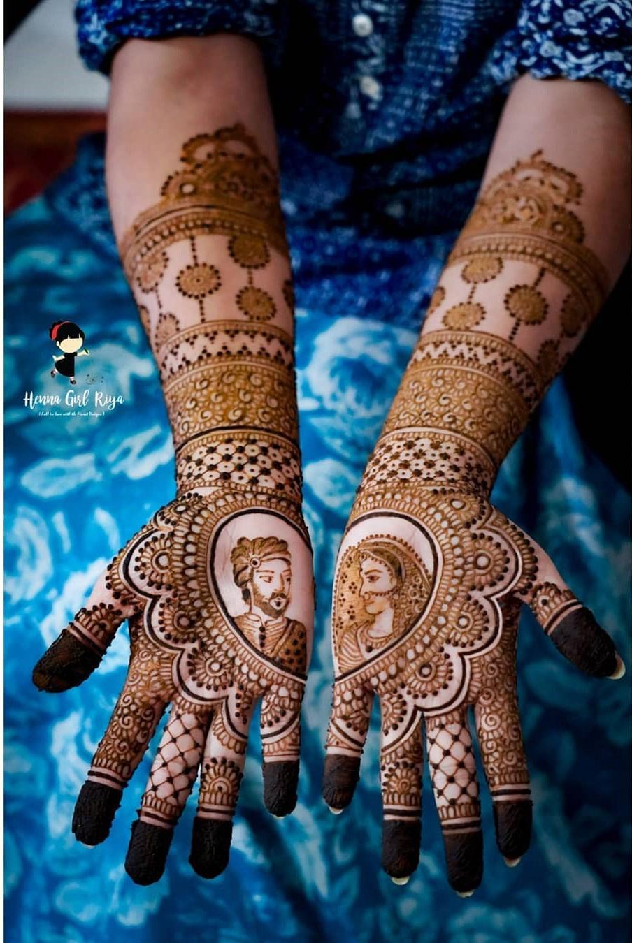 Karwa Chauth 2020 Mehendi Design Images: From Quick Arabic Style to  Gorgeous Full-Hand, Easy Mehandi Patterns to Complete your Solah Shringar |  🙏🏻 LatestLY