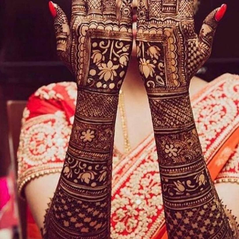 rajasthani mehndi designs