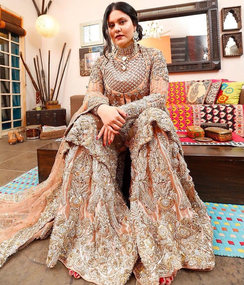 Banarsi Gharara Dress 256 – Pakistan Bridal Dresses