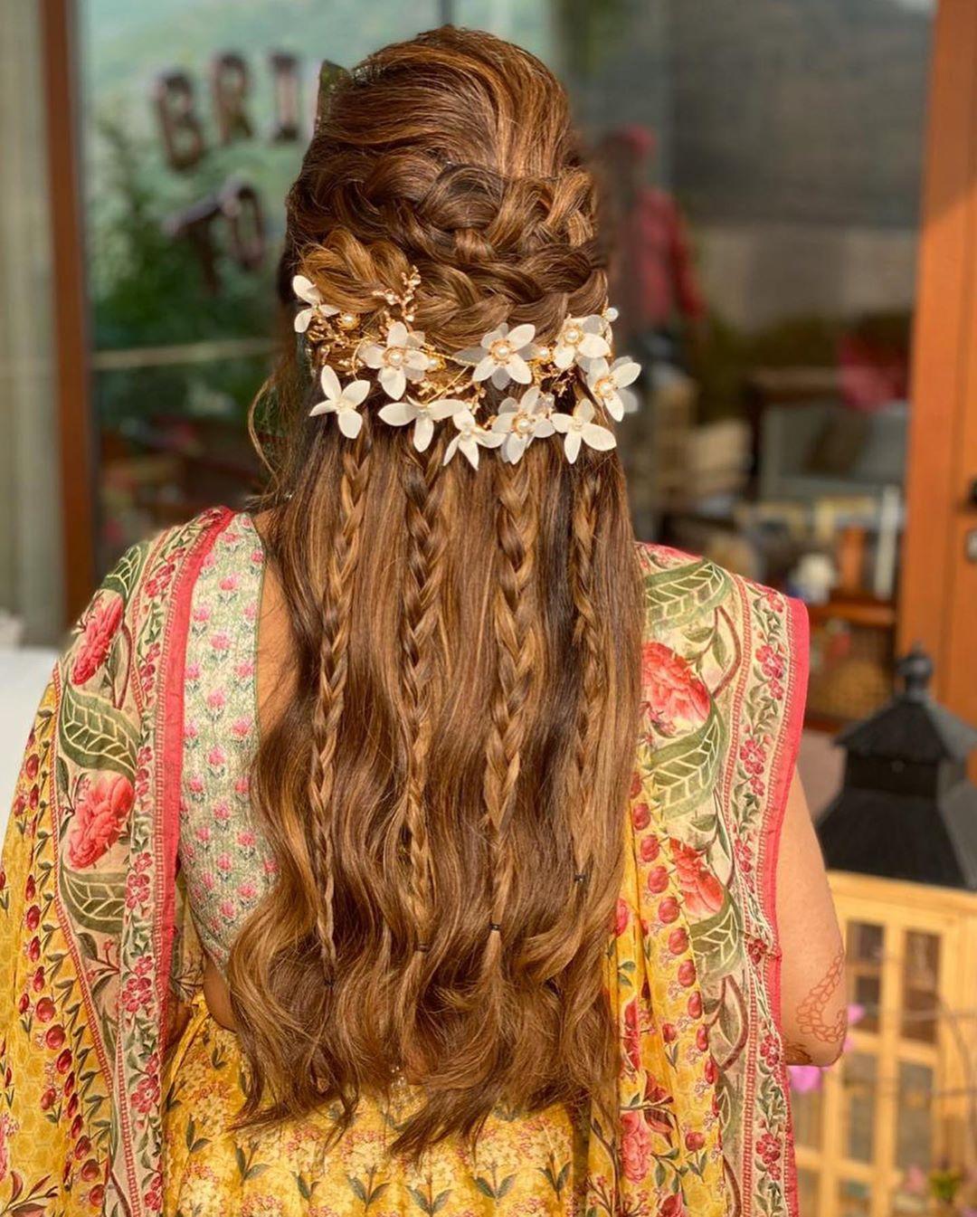 Hair deals floral accessories