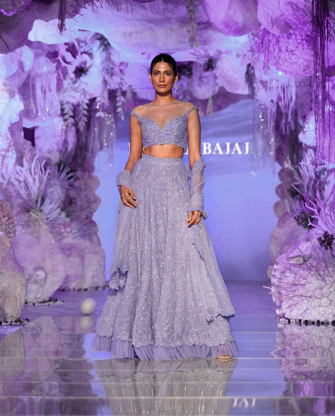 Pastel shades lehenga best sale