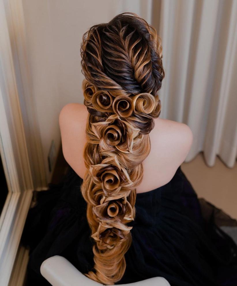 Wedding hairstyles for long hair. Messy bun. Medium length hairstyles -  YouTube