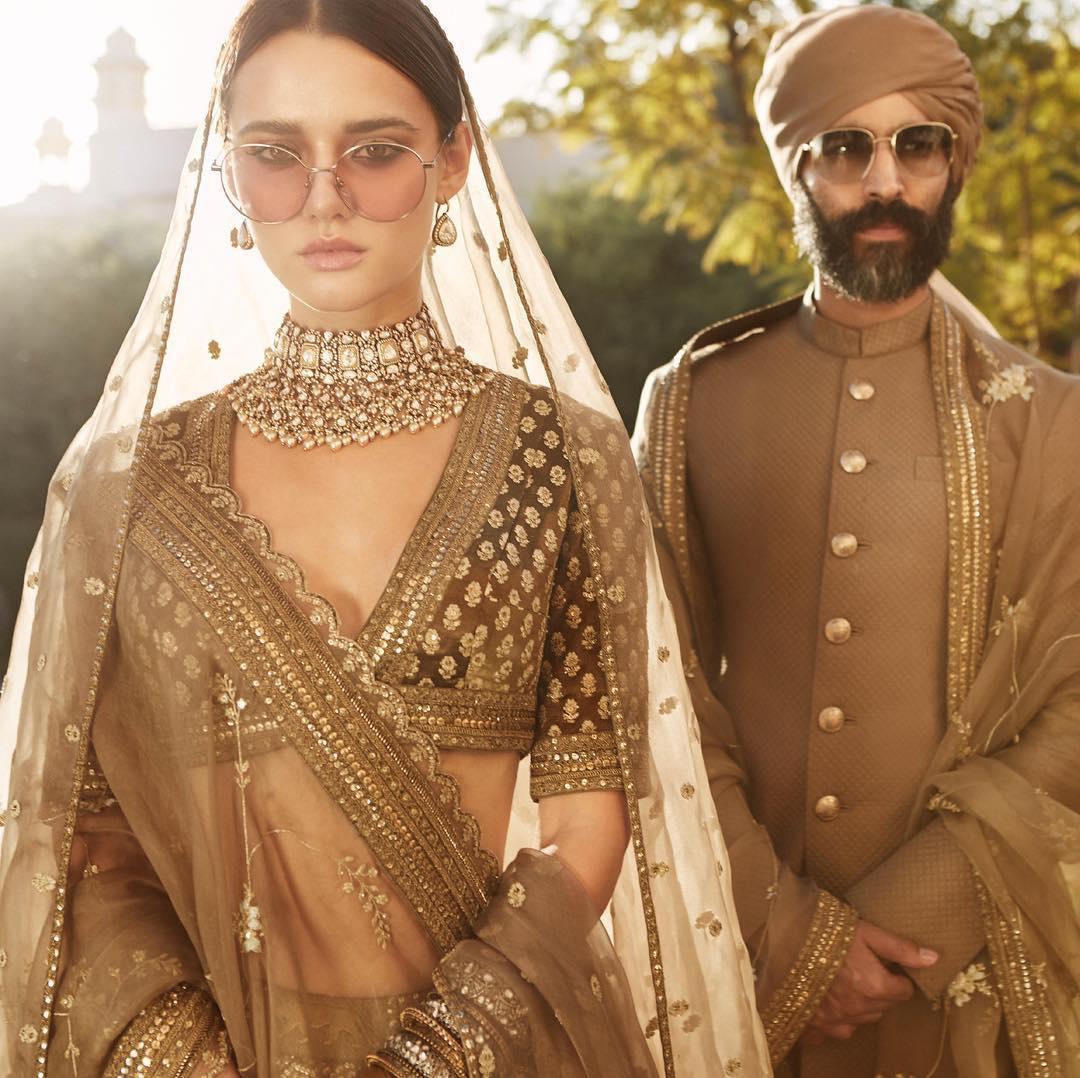 15 Deep Neck Blouse Designs from Sabyasachi That You've Got to Get ...