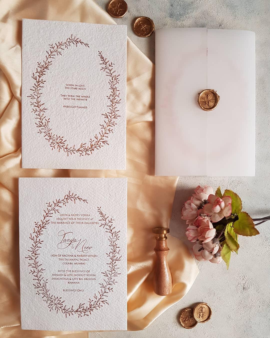 From Plantable to Hand-painted, FAB Wedding Invitation Trends