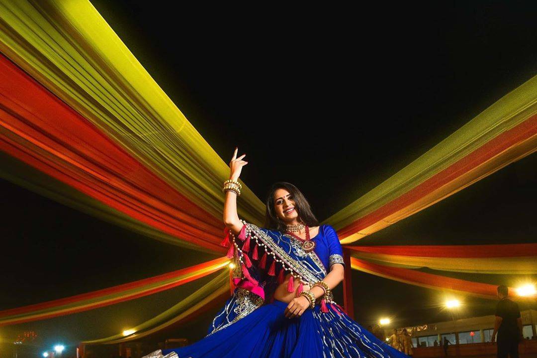 Ghagra on sale choli dance