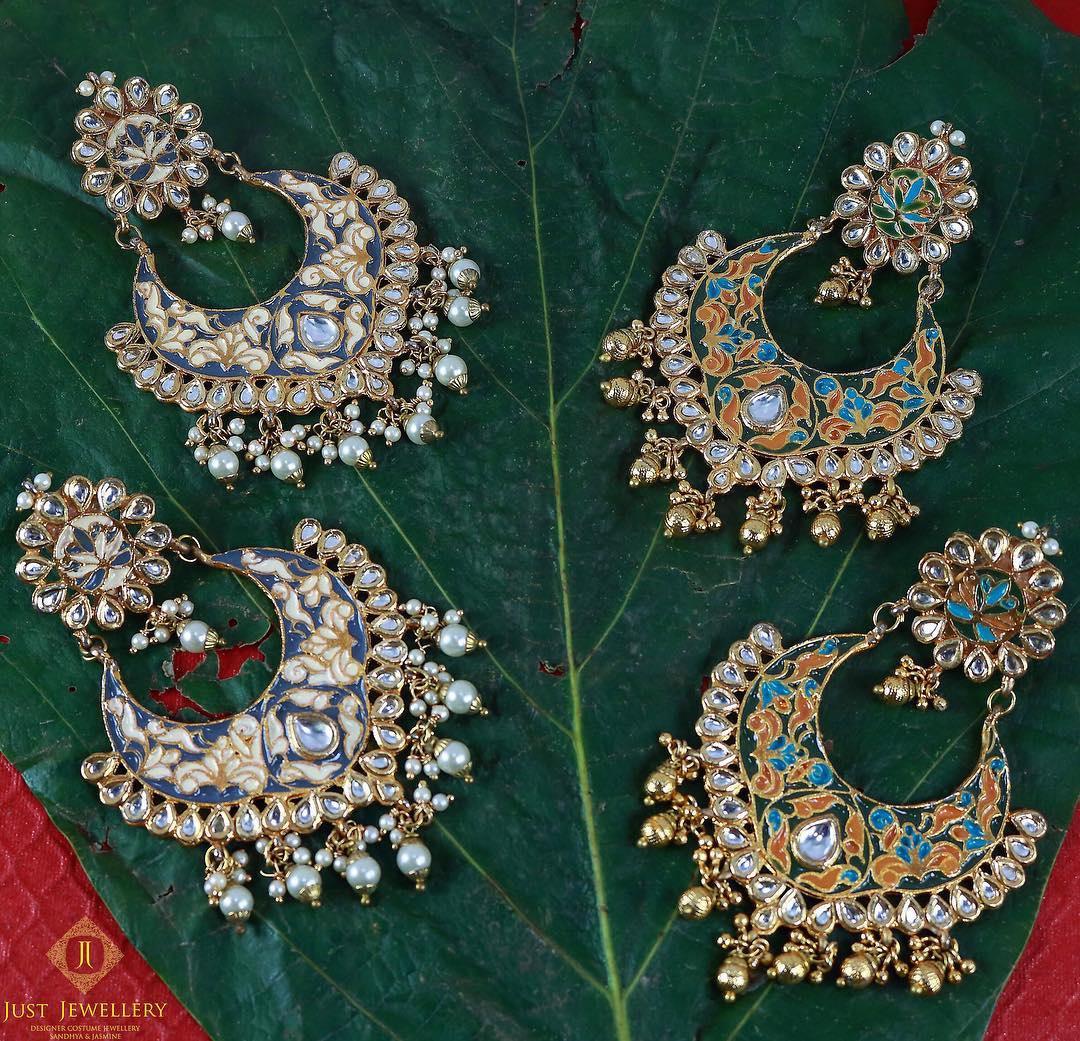 Chandbali and Jhumkas Weight:- 15 grams onwards | Chandbali, Gold jewelry,  Jewels