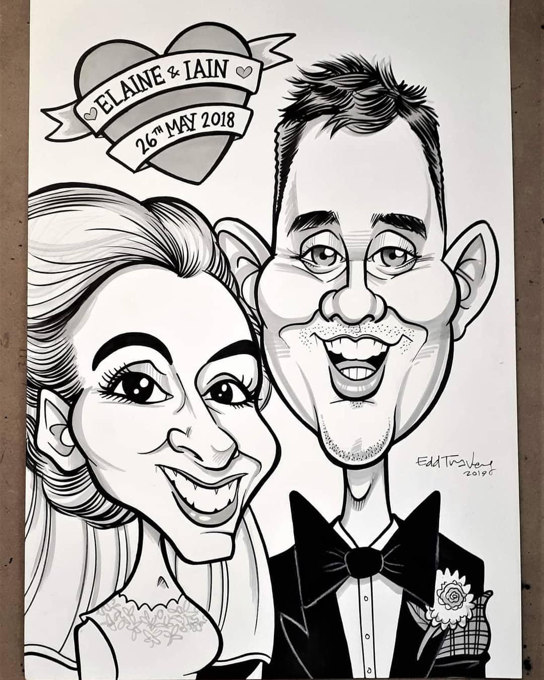 Online Bunty Aur Babli Movie Style Caricature | Best Gift for Couple -  GiftMyEmotions