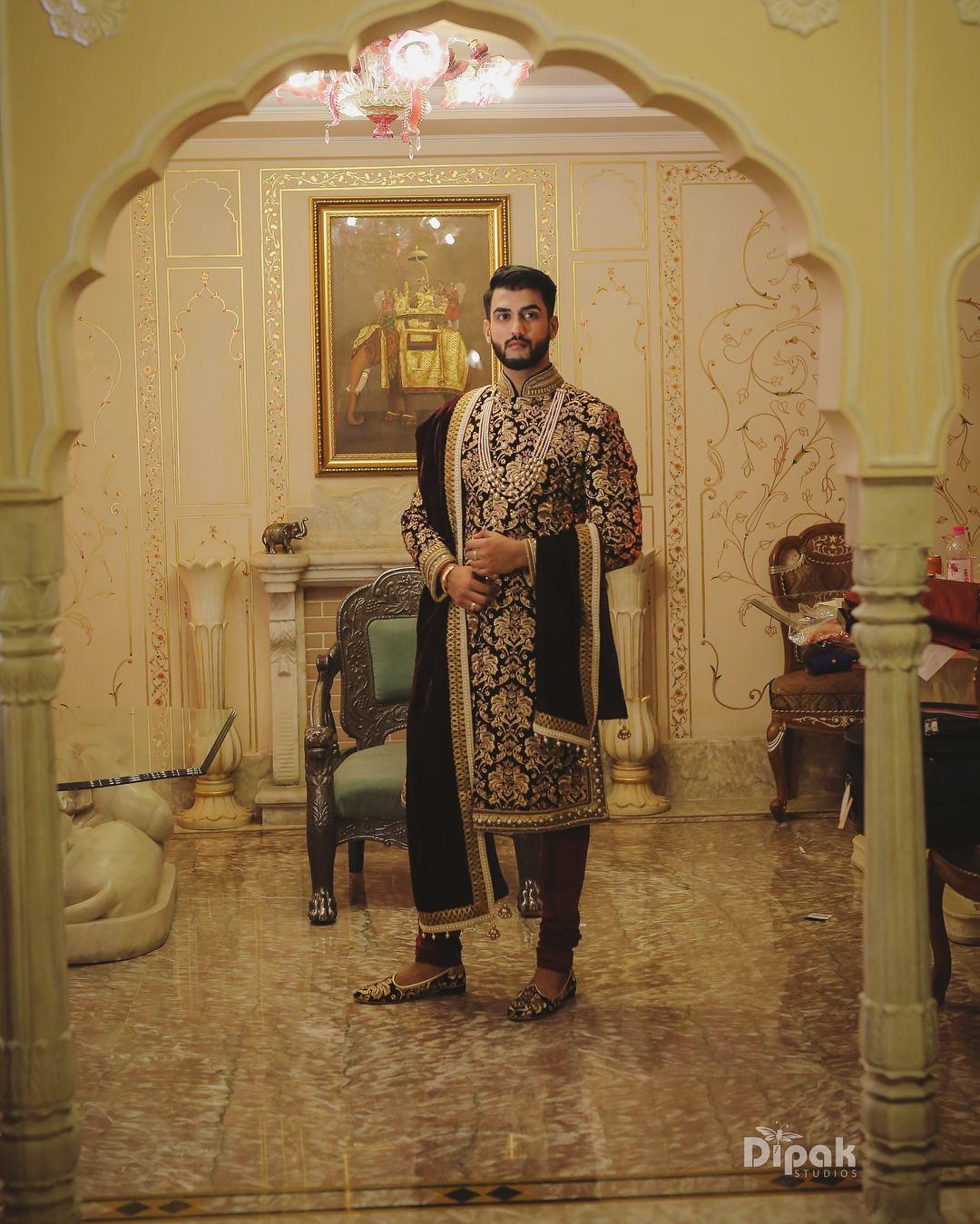 Rajwadi sherwani on sale