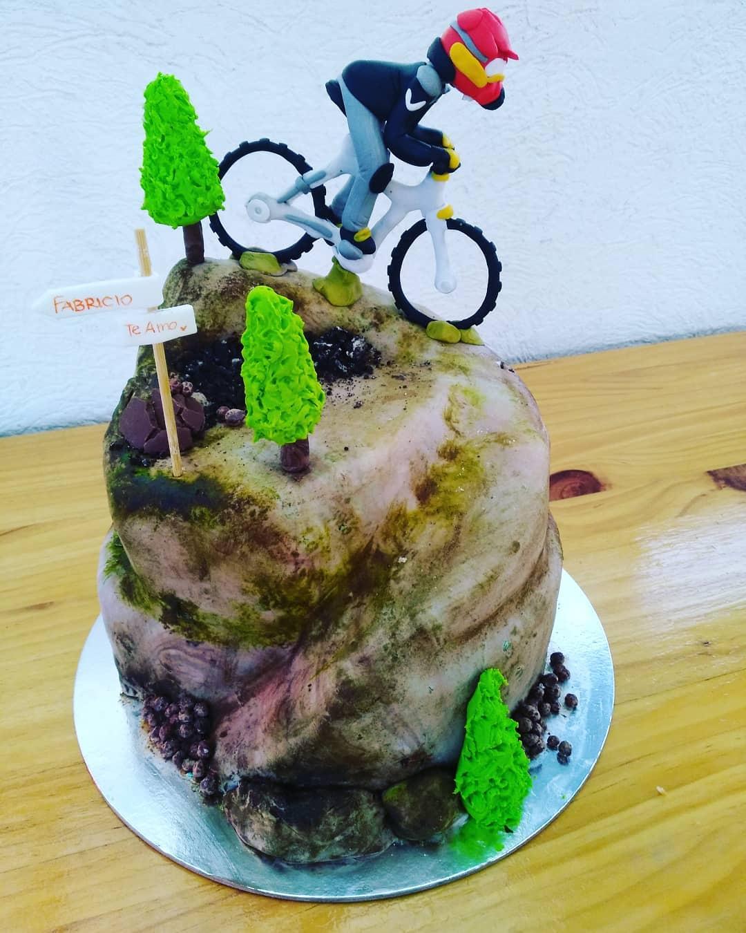 Colorful Knife Cutter in Shape Bicycle on Bright Birthday Piece of Sponge  Cake, Cut a Cake Stock Photo - Image of blue, colorful: 255413180