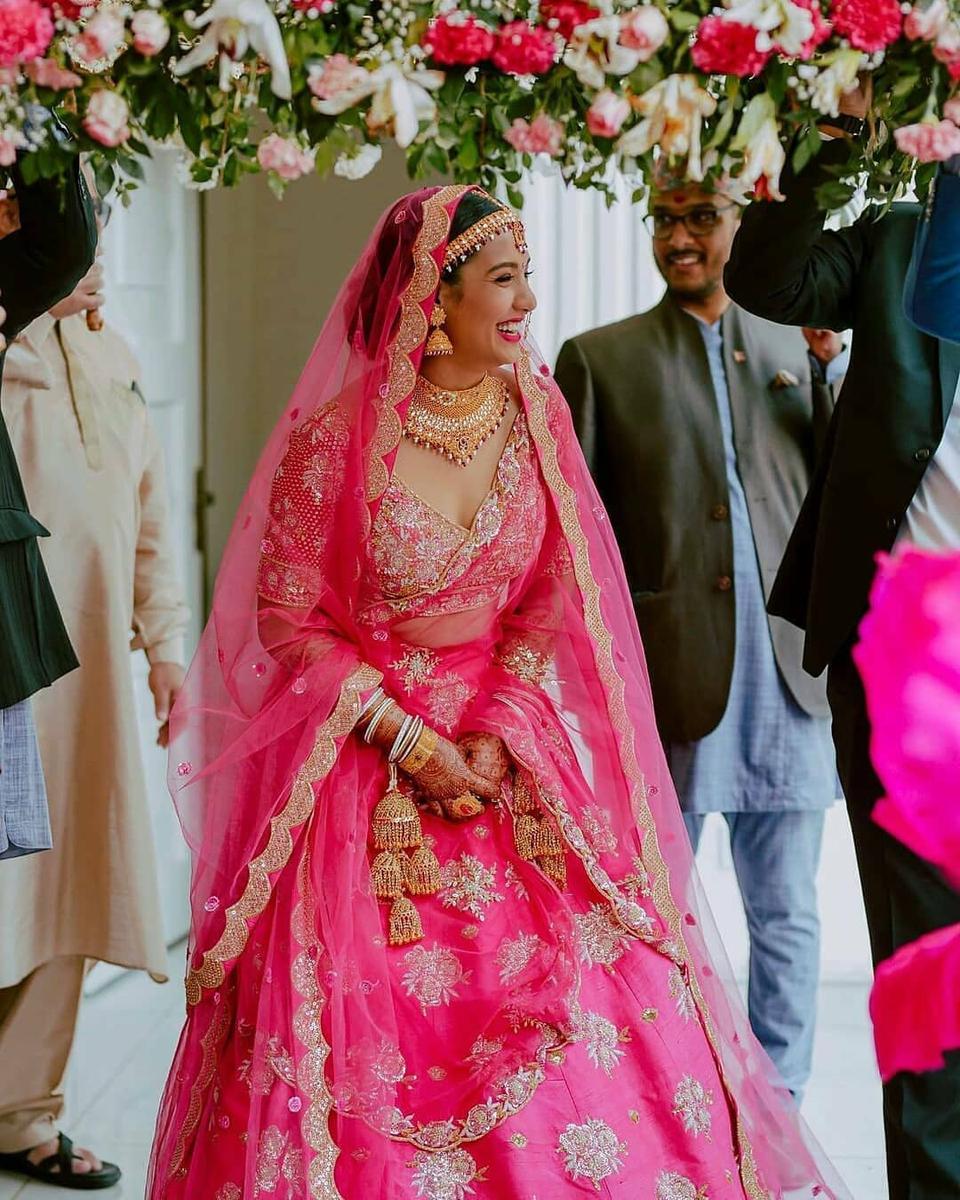 50+ Pink Bridal Lehengas For Your Wedding Outfit Inspiration