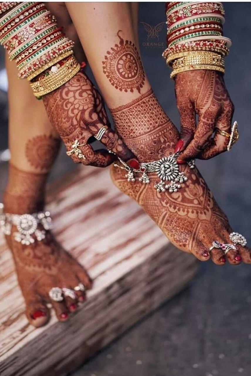 Top 31+ Leg Mehndi Designs (Latest And Trending) - Hiscraves