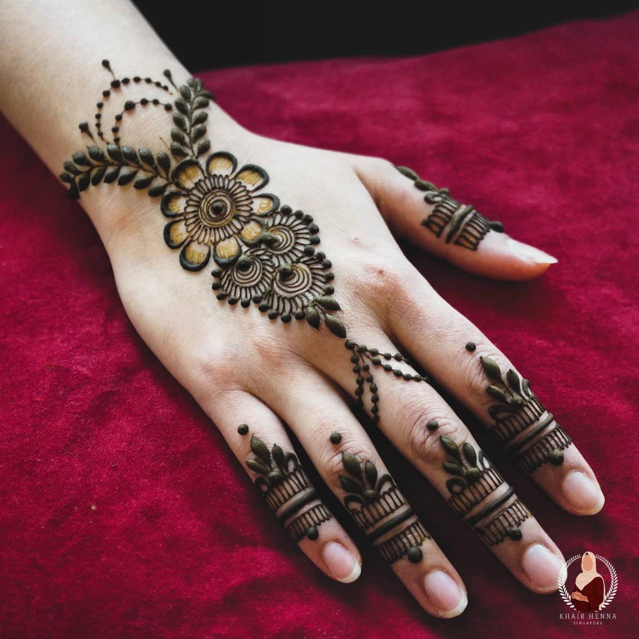 Top 999+ simple arabic mehndi design images – Amazing Collection simple ...