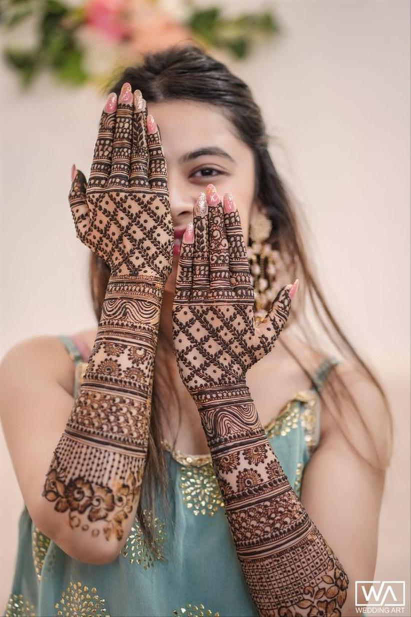 Varshika Mehandi Designs - Grand bridal mehndi of Ms. Swetha👰 @swetha_6  #mehendi #mehandi #mehndi #mehendidesign #design #henna #hennaartist  #mehendiartist #art #artist #hennatattoo #tattoo #tattoos #creativity  #wedding #weddinginspiration ...