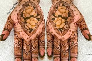 indian mehndi designs half hand