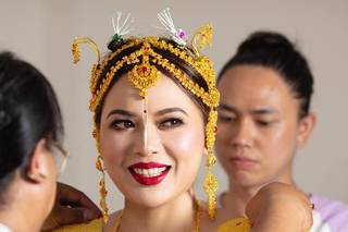 manipuri wedding makeup