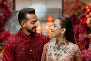Shradha Luthra and Nitesh Ashwini Engagement