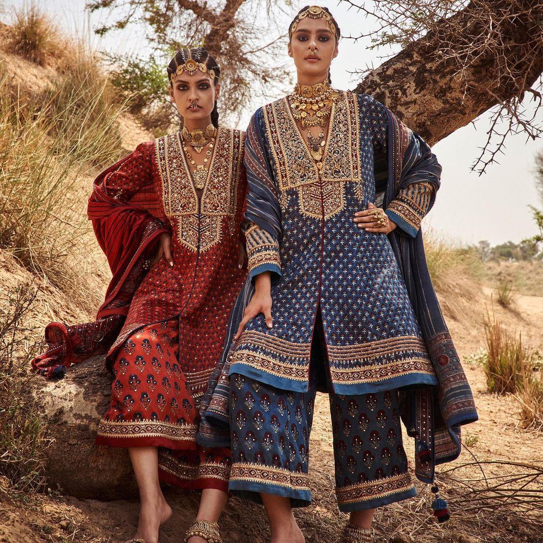 Buy DJN CREATION Cotton Silk Unstitched Bandhani Dress Material Free Size  Sundari (Blue) at Amazon.in