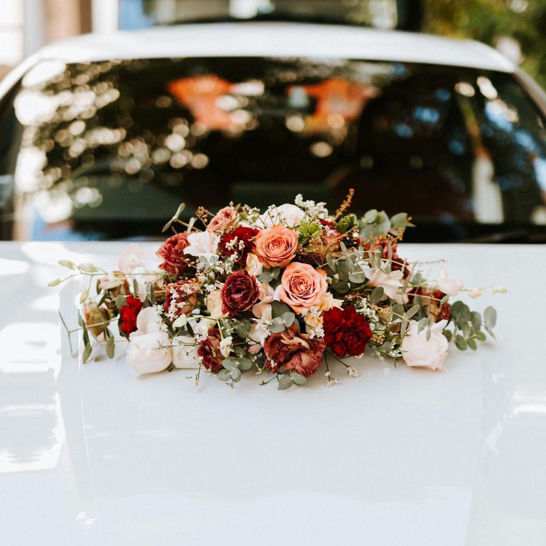 Wedding Car Decoration: 36+ Marriage Car Flower Decor Images