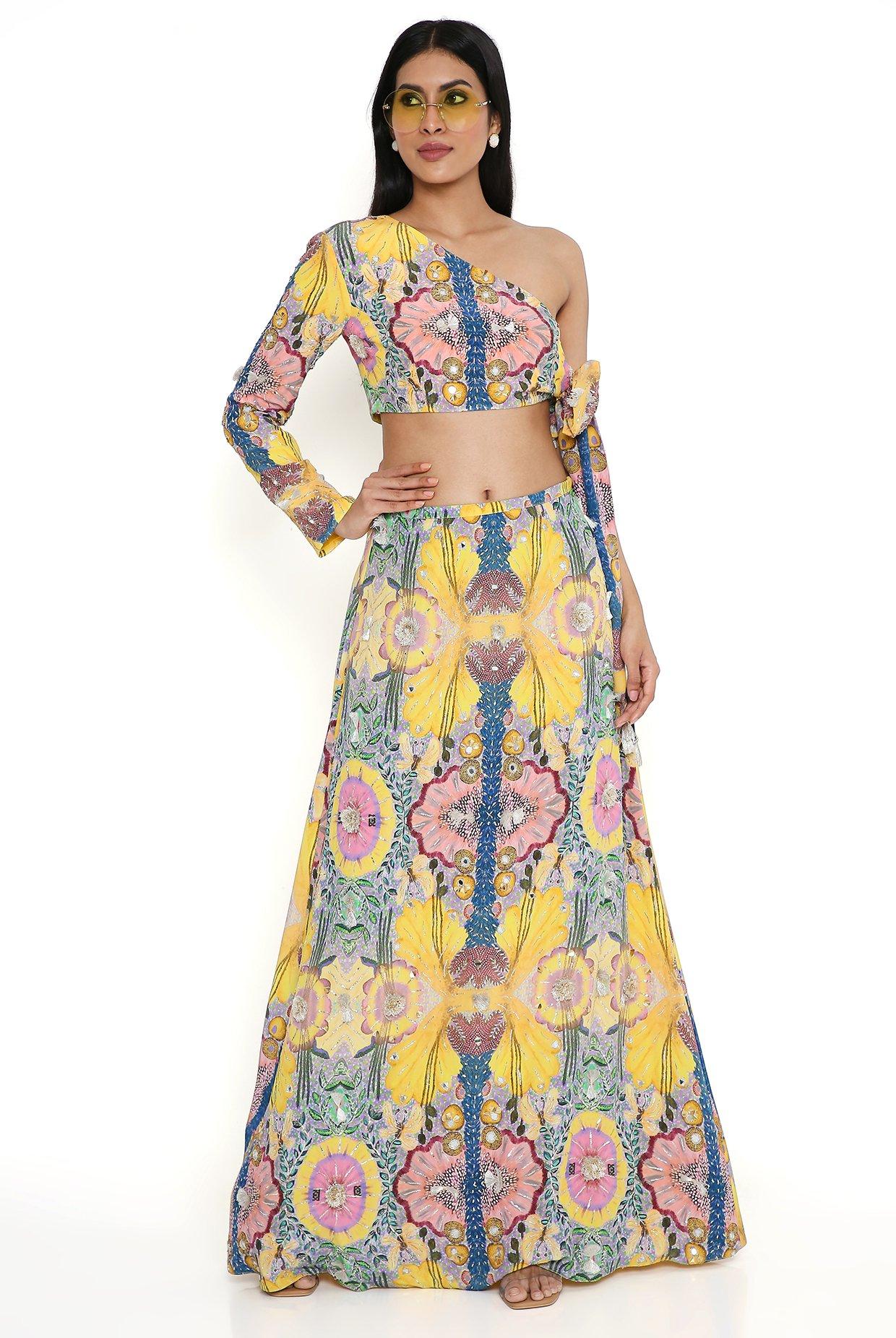New Essence Designer Haldi Dress for Bride Sister