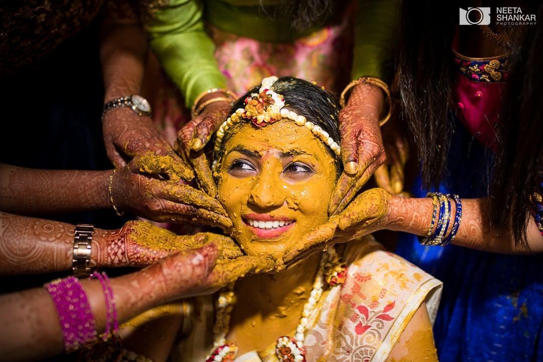 Top 5 Haldi Decoration Ideas for your grand celebration! | Haldi ceremony  outfit, Indian bride photography poses, Bride photography poses