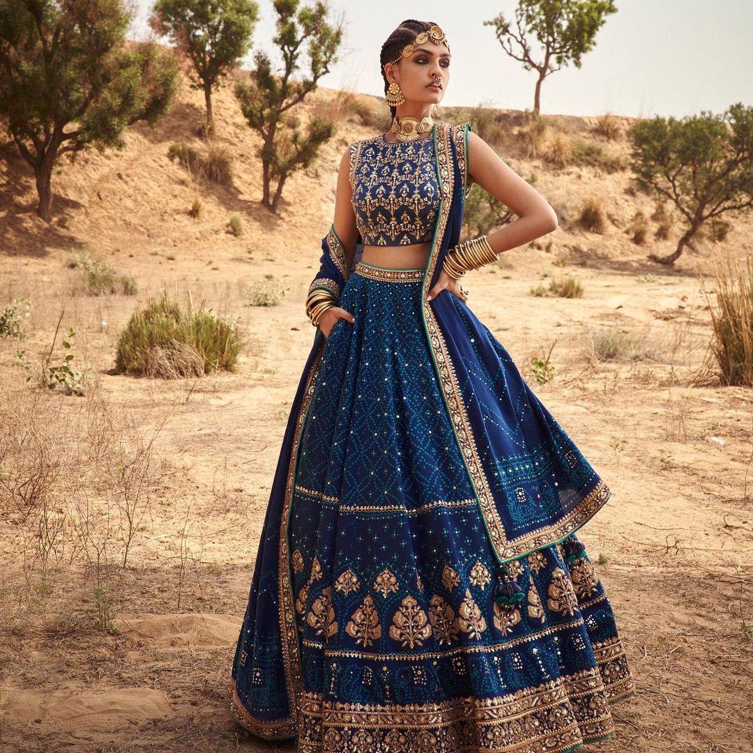 Anita dongre lehengas online sale