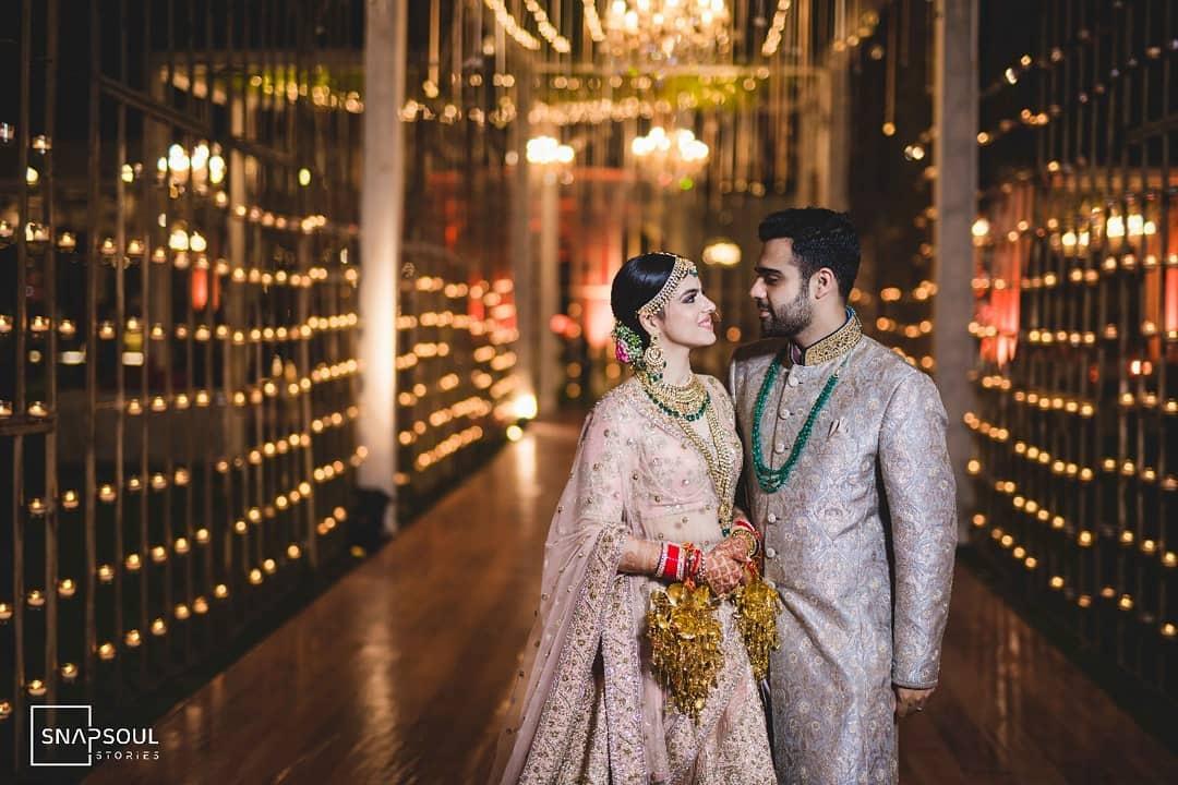 Colour Coordinated Mehndi Outfit Ideas of Bride & Groom We Love! |  WeddingBazaar