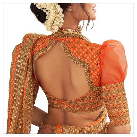 80 Blouse Back Neck Designs for the New Age Brides