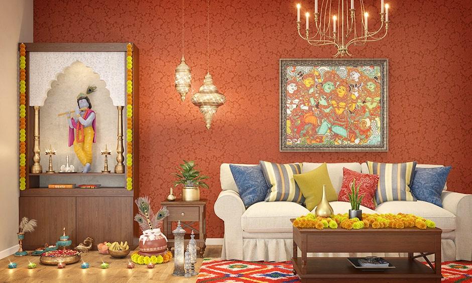 5 Unique Janmashtami Decoration Ideas To Try At Home This Year   97856 Janmashtami Home Decoration 1 