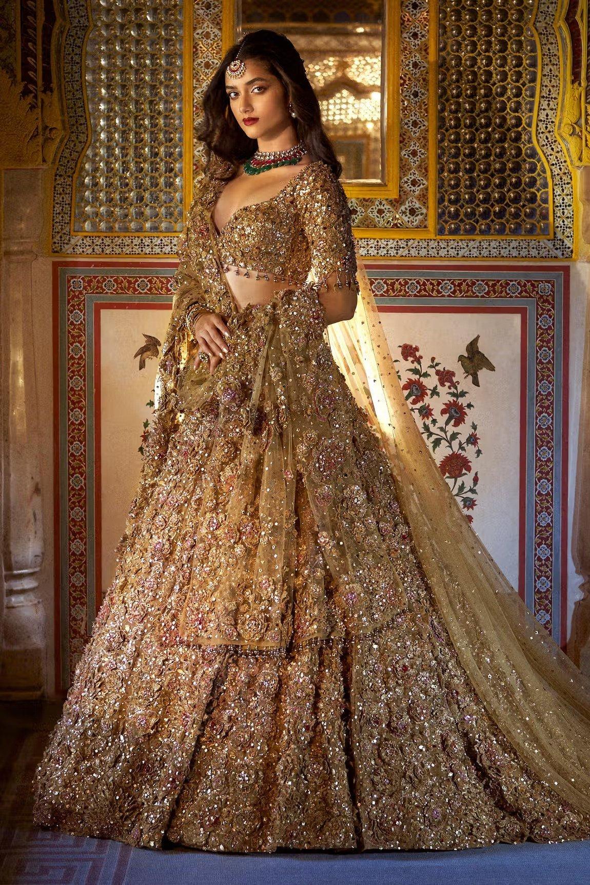 10 Best Floral Lehenga Designs To Flaunt This Summer-suu.vn