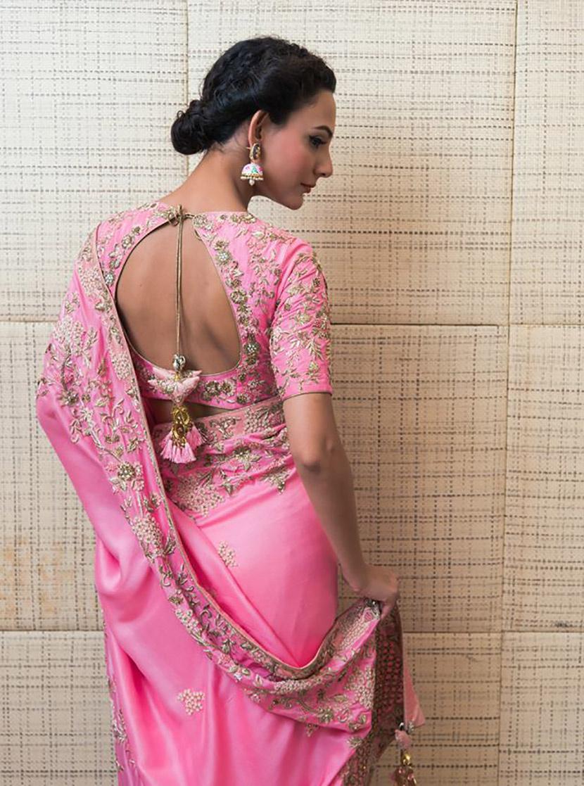 Baby Pink Saree Shape wear | Saree Petticoat | stretchable Shapewear |  Saree Inskirt