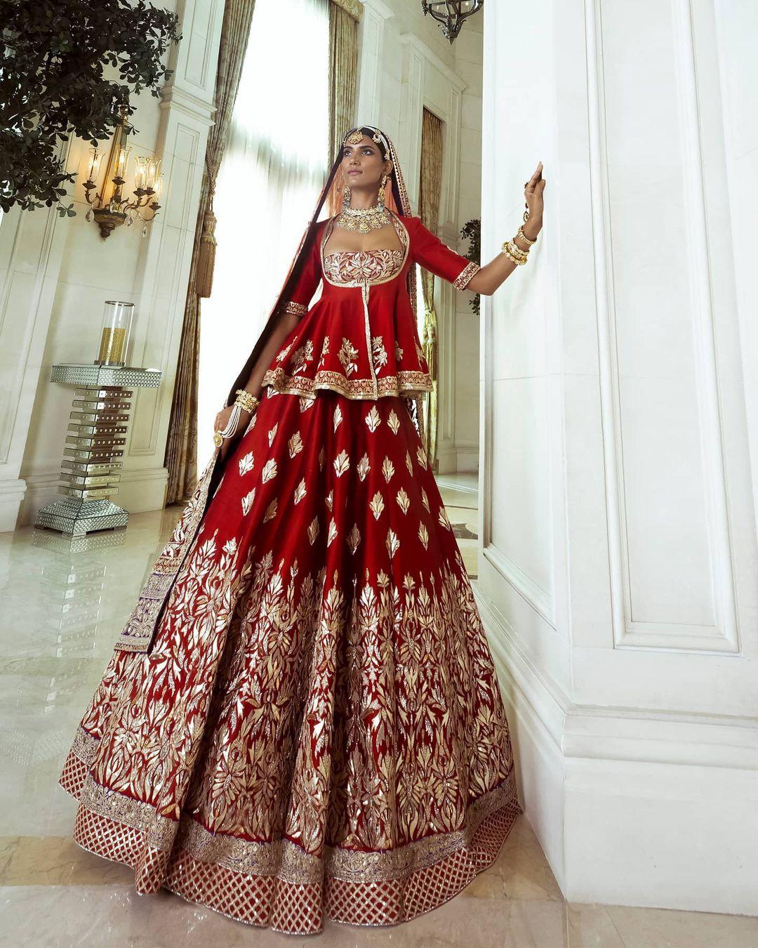 Buy Stylish Lehenga with Long Blouse Collection At Best Prices Online