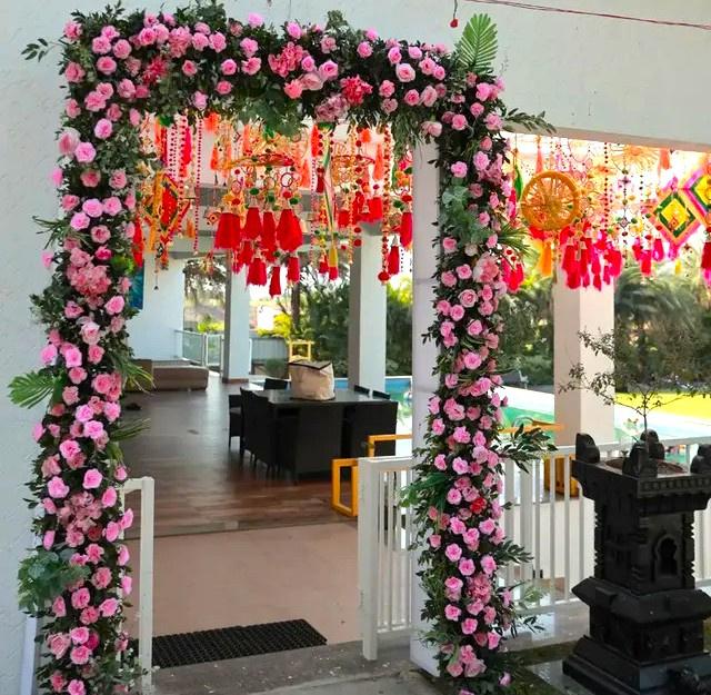 Outdoor Diwali Decoration for Home