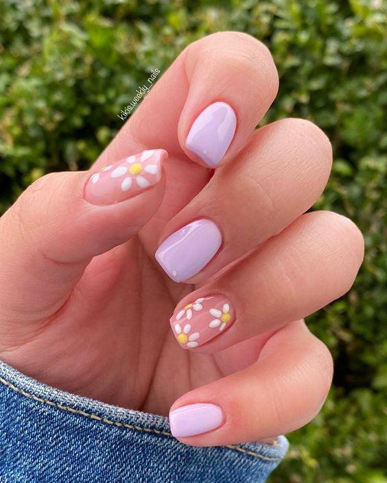 20 easy nail art ideas for short nails | Minimalist nail art, Trendy nail  art, Cute nail art designs