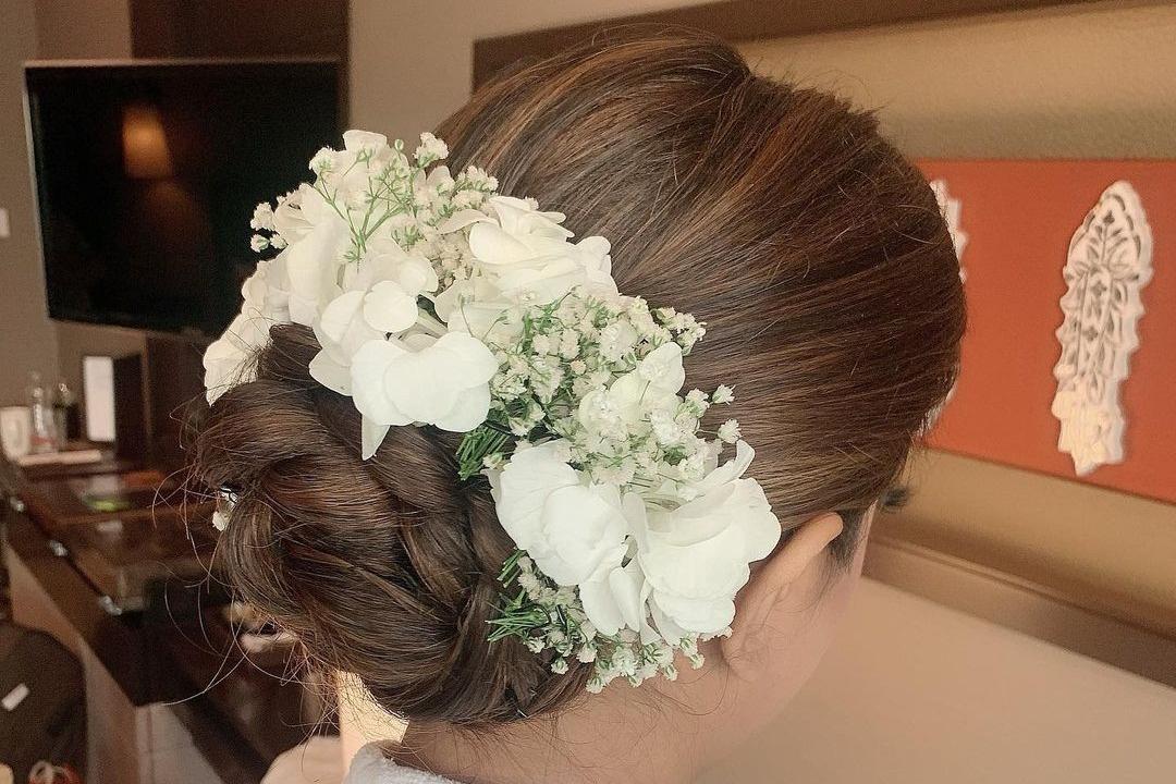 Floral Buns on Brides: Anushka Sharma Wedding Hairstyle Inspired! - The  Urban Life