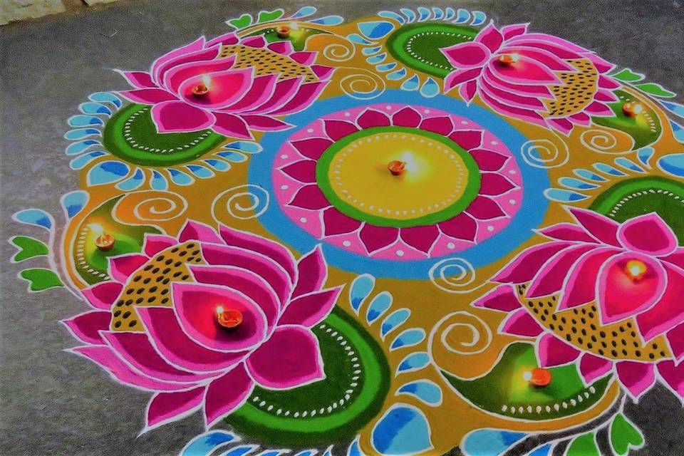 How To Use: Rangoli Dreams Create Kit 