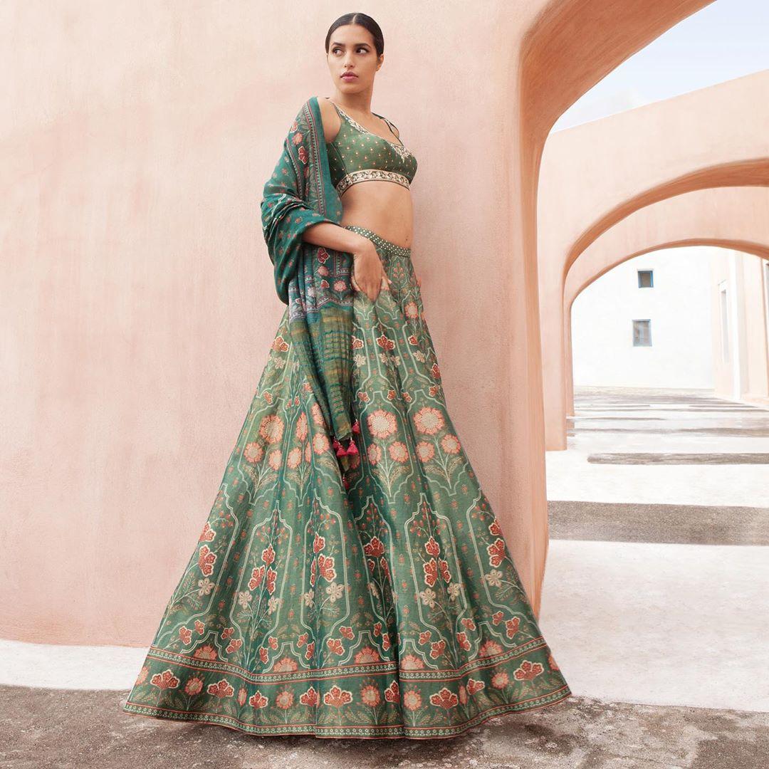 Check Out These Latest Green Lehenga Designs for Your Wedding!