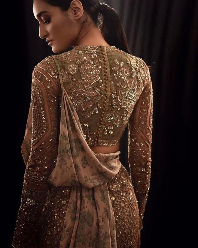 7 Latest Back Blouse Designs and Patterns for Sarees and Lehengas in 2023