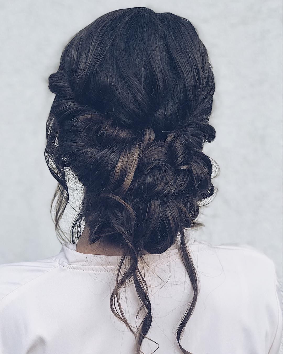 Quick gorgeous low bun with braids, Great party/bridal/bridesmaid hairstyle  for medium/long hair - YouTube