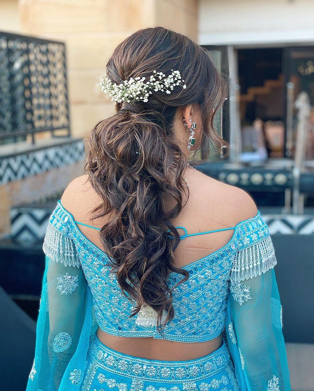 Manisha Patel | Ponytail hairstyle #ponytail #wedding #hairstylist #hairs  #instagram | Instagram