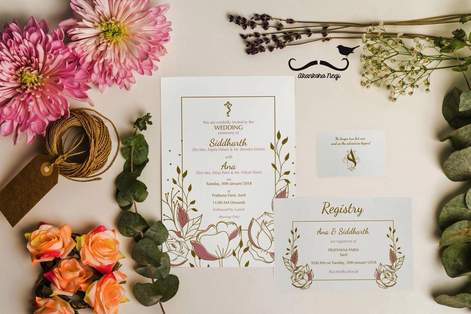 From Plantable to Hand-painted, FAB Wedding Invitation Trends 