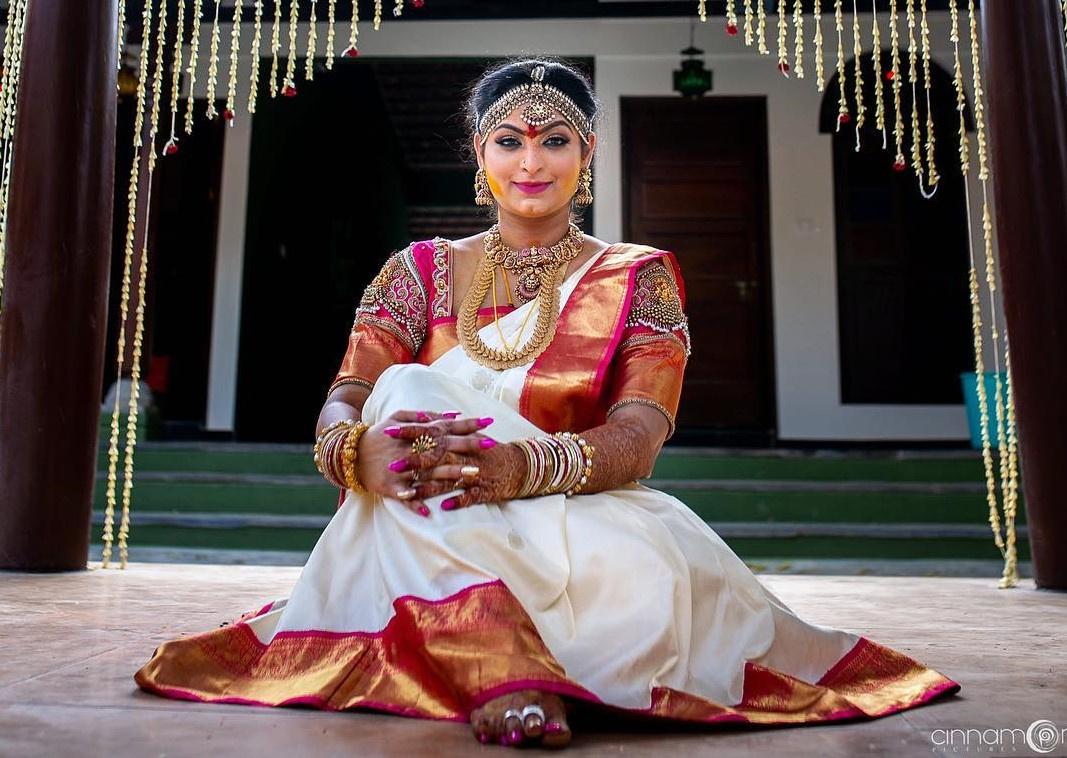 Saree draping services - “Elegance is the only beauty that never fades” . .  . . #bride #brides, #bangalorebrides #mua#bengaluru #bangalore #photography  #wedding #weddings #indianwedding #indianbride #bridalmua #makeupartist  #bridalmakeupartist ...